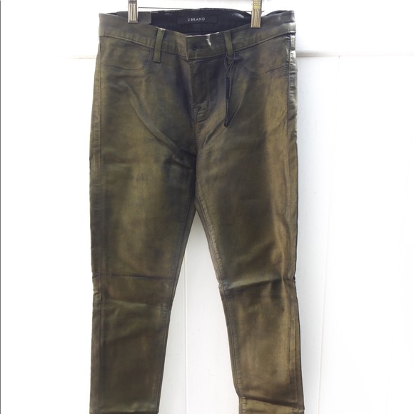 J Brand Super Skinny Coated Jeans - Picture 4 of 13